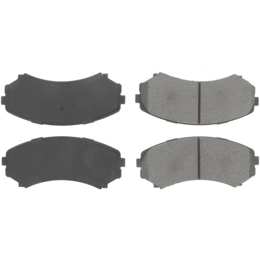CENTRIC PARTS 300.08670 Centric Premium Semi-Metallic Brake Pads with Shims and Hardware