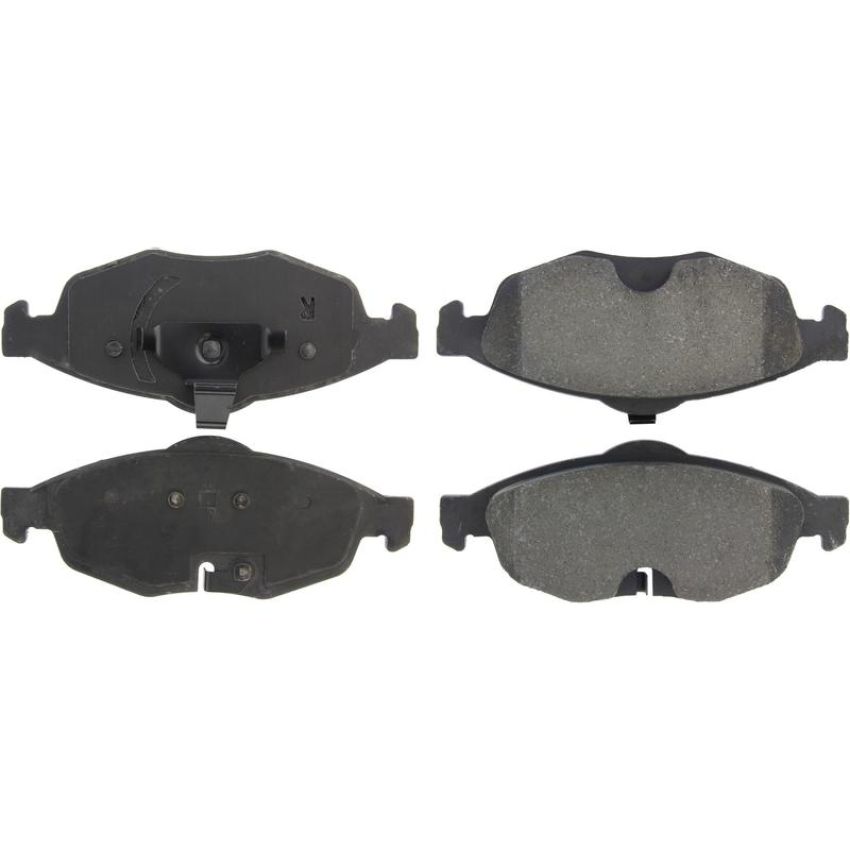 CENTRIC PARTS 300.08690 Centric Premium Semi-Metallic Brake Pads with Shims and Hardware