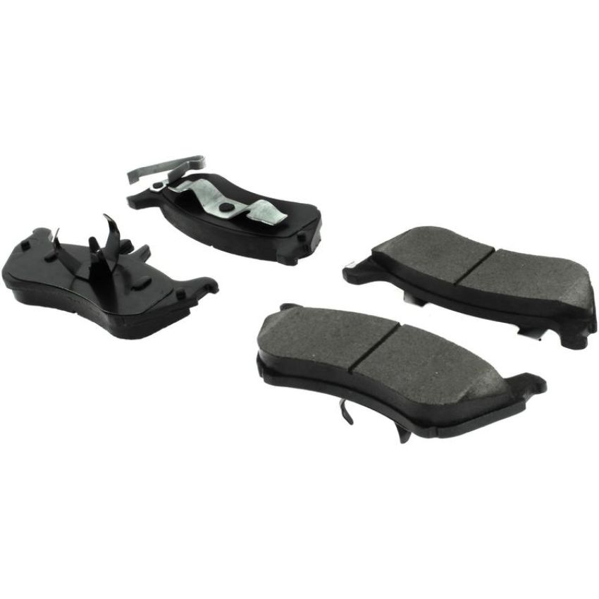 CENTRIC PARTS 300.08750 Centric Premium Semi-Metallic Brake Pads with Shims and Hardware