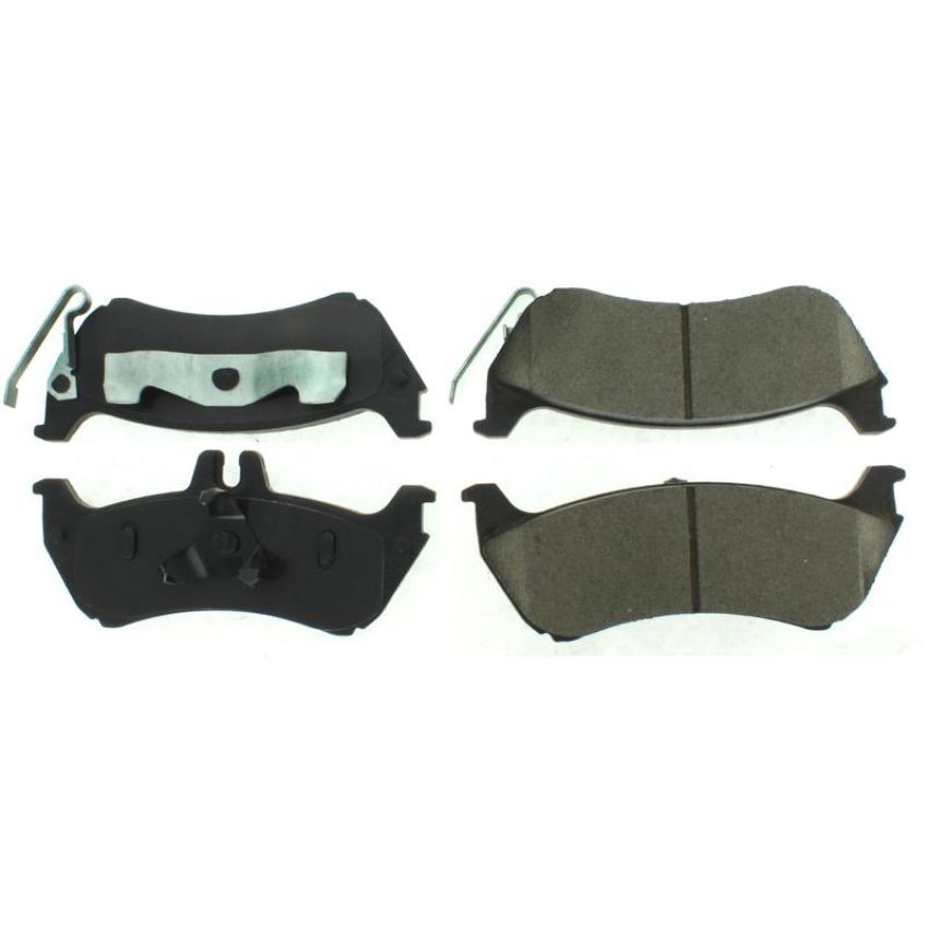 CENTRIC PARTS 300.08750 Centric Premium Semi-Metallic Brake Pads with Shims and Hardware
