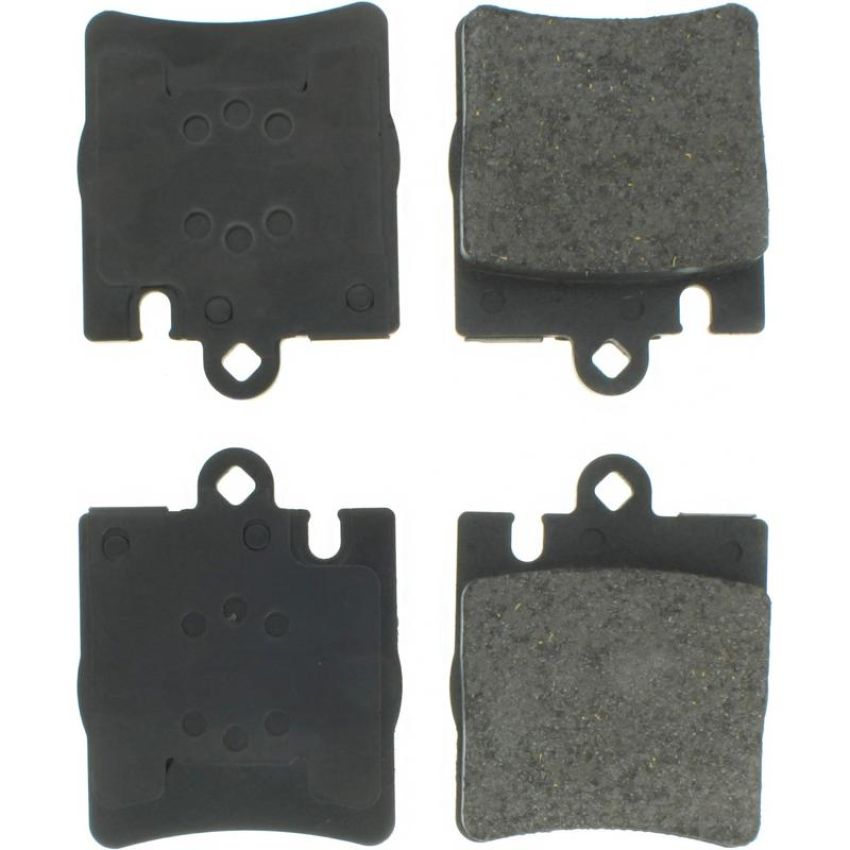 CENTRIC PARTS 300.08760 Centric Premium Semi-Metallic Brake Pads with Shims and Hardware