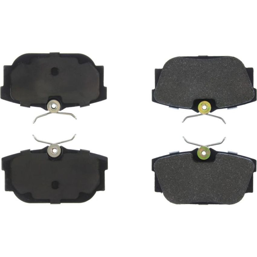 CENTRIC PARTS 300.08770 Centric Premium Semi-Metallic Brake Pads with Shims and Hardware