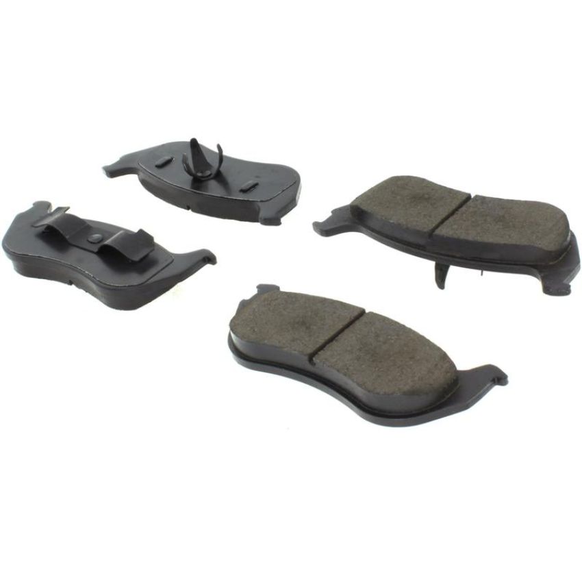 CENTRIC PARTS 300.08810 Centric Premium Semi-Metallic Brake Pads with Shims and Hardware