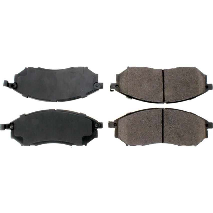 CENTRIC PARTS 300.08880 Centric Premium Semi-Metallic Brake Pads with Shims and Hardware
