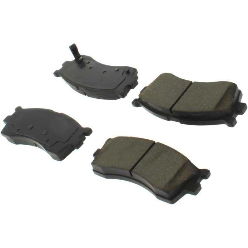 CENTRIC PARTS 300.08890 Centric Premium Semi-Metallic Brake Pads with Shims and Hardware