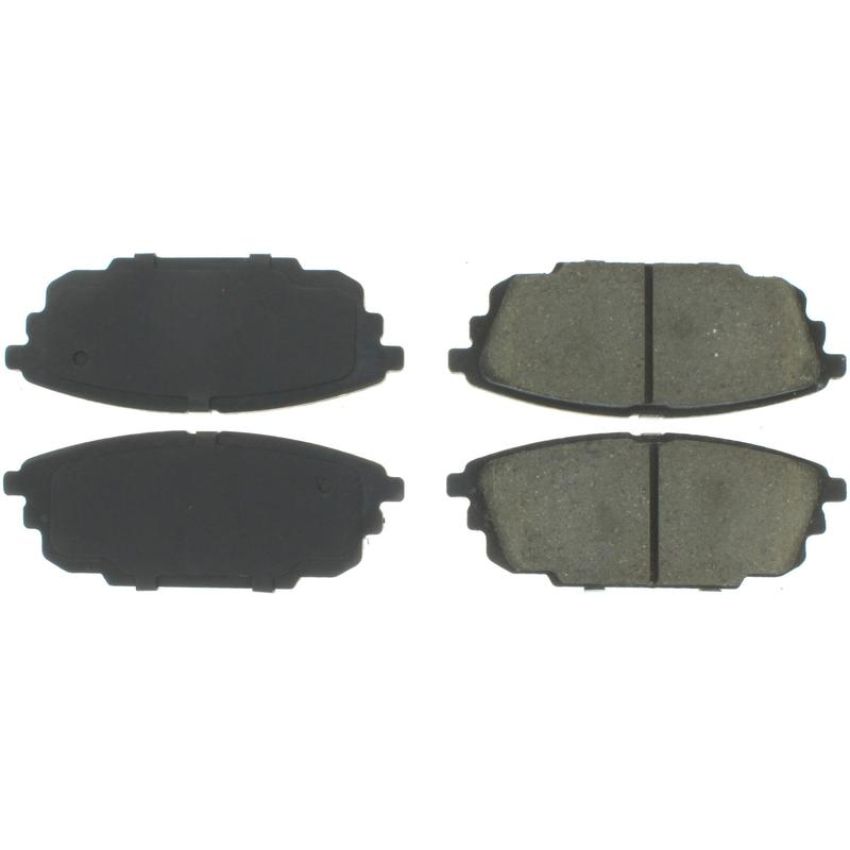 CENTRIC PARTS 300.08920 Centric Premium Semi-Metallic Brake Pads with Shims and Hardware