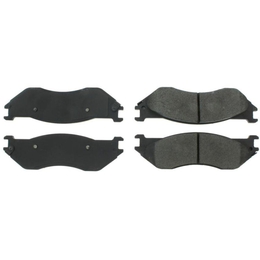 CENTRIC PARTS 300.08970 Centric Premium Semi-Metallic Brake Pads with Shims and Hardware
