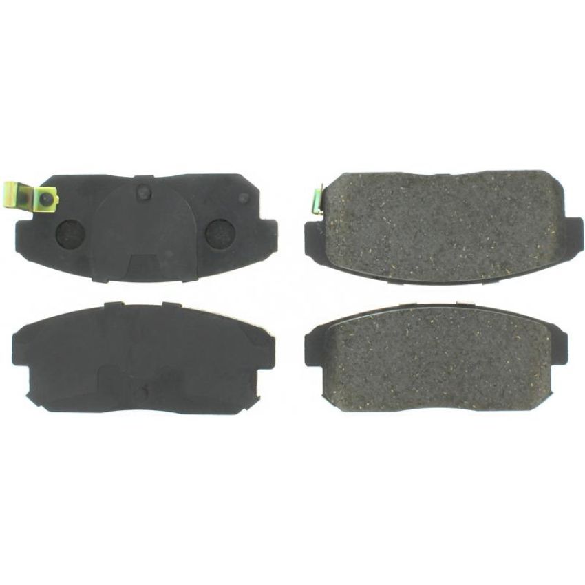 CENTRIC PARTS 300.09000 Centric Premium Semi-Metallic Brake Pads with Shims and Hardware