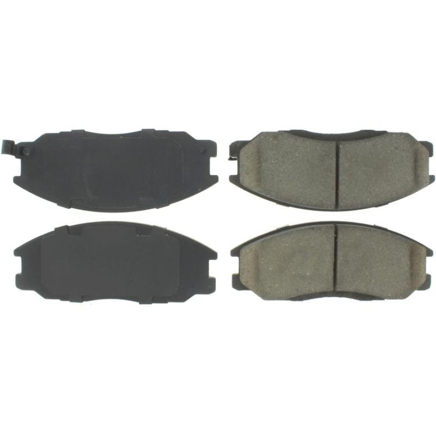 CENTRIC PARTS 300.09030 Centric Premium Semi-Metallic Brake Pads with Shims and Hardware