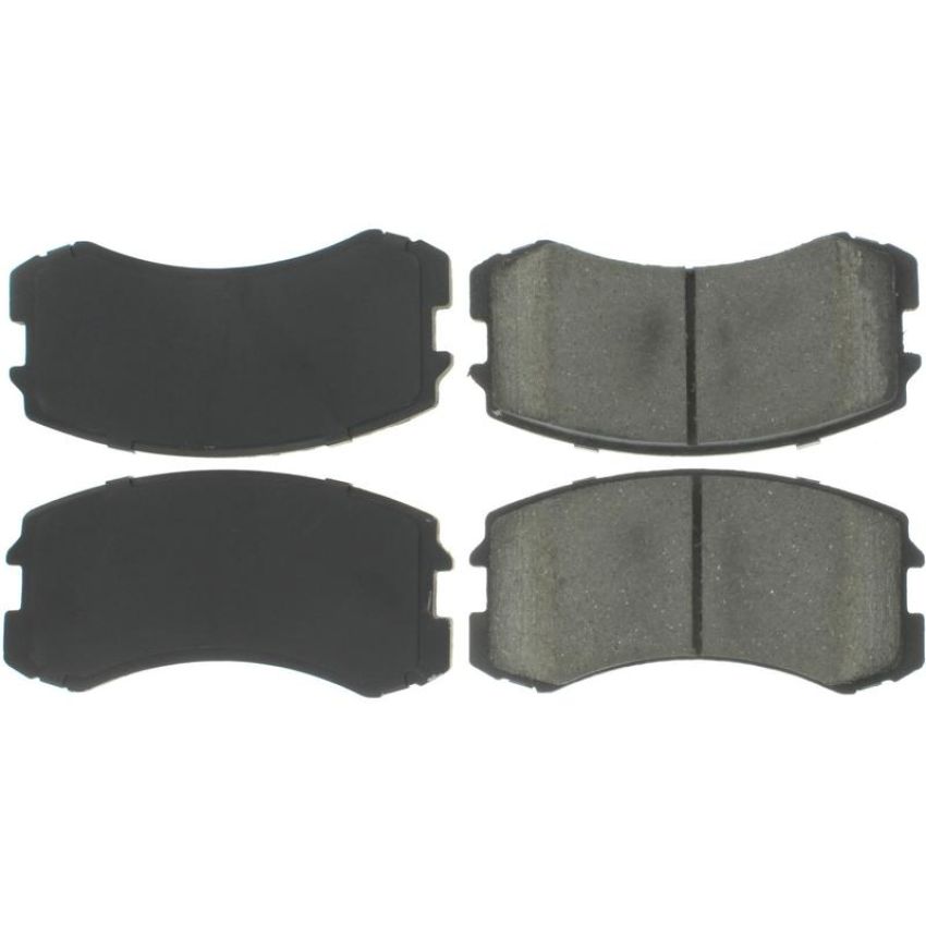 CENTRIC PARTS 300.09040 Centric Premium Semi-Metallic Brake Pads with Shims and Hardware