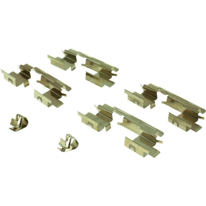 CENTRIC PARTS 300.09080 Centric Premium Semi-Metallic Brake Pads with Shims and Hardware
