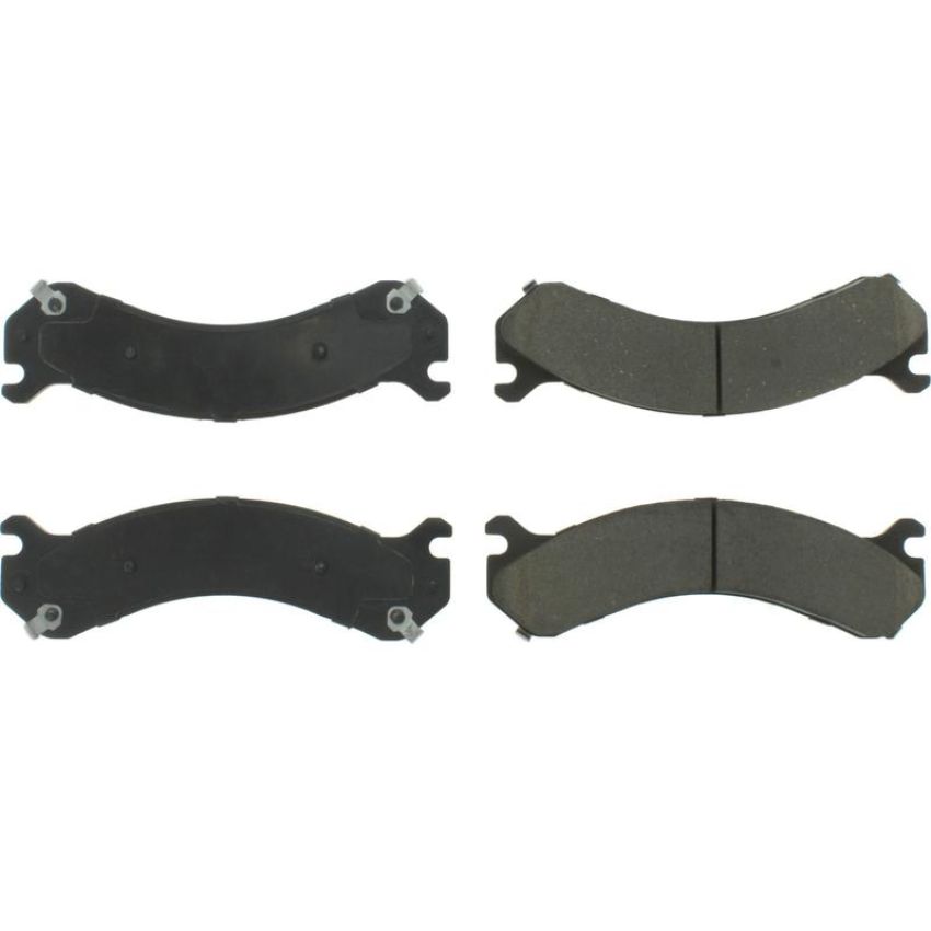 CENTRIC PARTS 300.09090 Centric Premium Semi-Metallic Brake Pads with Shims and Hardware