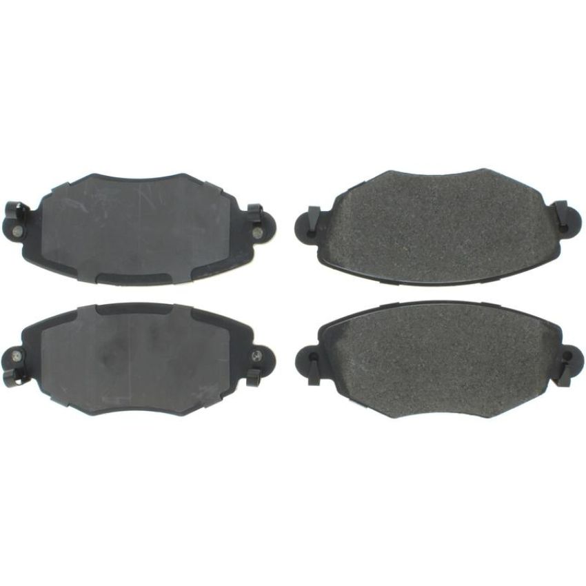 CENTRIC PARTS 300.09100 Centric Premium Semi-Metallic Brake Pads with Shims