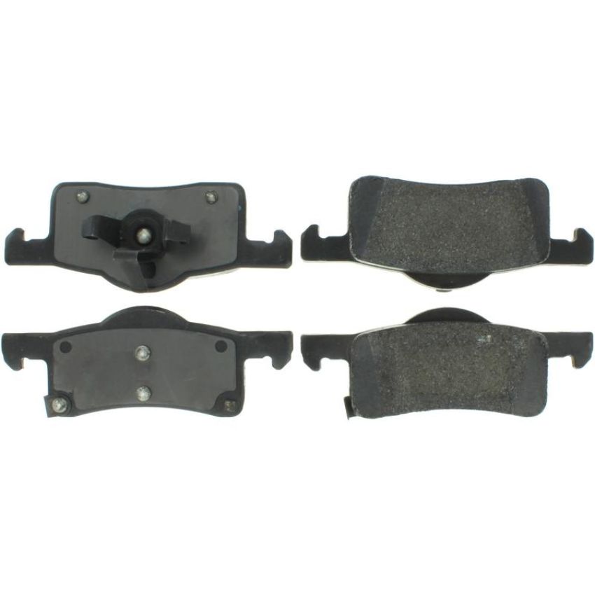 CENTRIC PARTS 300.09350 Centric Premium Semi-Metallic Brake Pads with Shims and Hardware