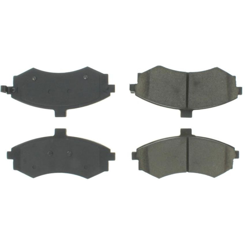 CENTRIC PARTS 300.09410 Centric Premium Semi-Metallic Brake Pads with Shims and Hardware