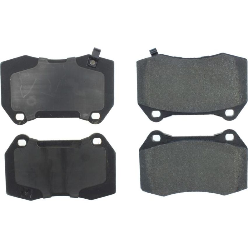 CENTRIC PARTS 300.09601 Centric Premium Semi-Metallic Brake Pads with Shims and Hardware