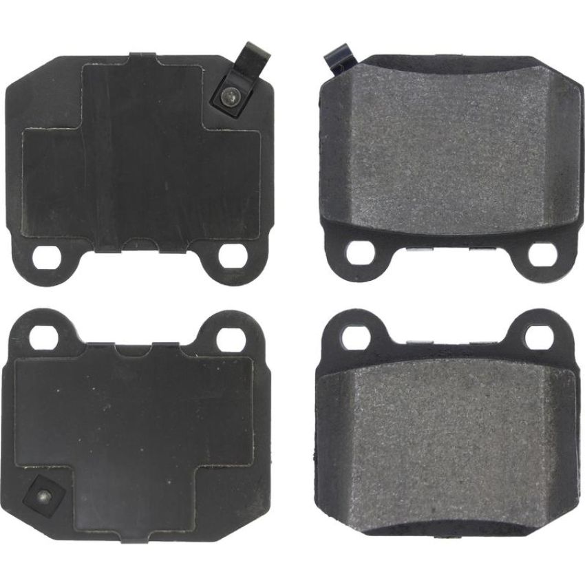 CENTRIC PARTS 300.09610 Centric Premium Semi-Metallic Brake Pads with Shims and Hardware
