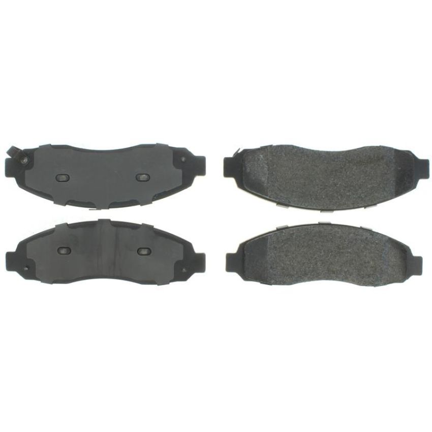 CENTRIC PARTS 300.09620 Centric Premium Semi-Metallic Brake Pads with Shims and Hardware