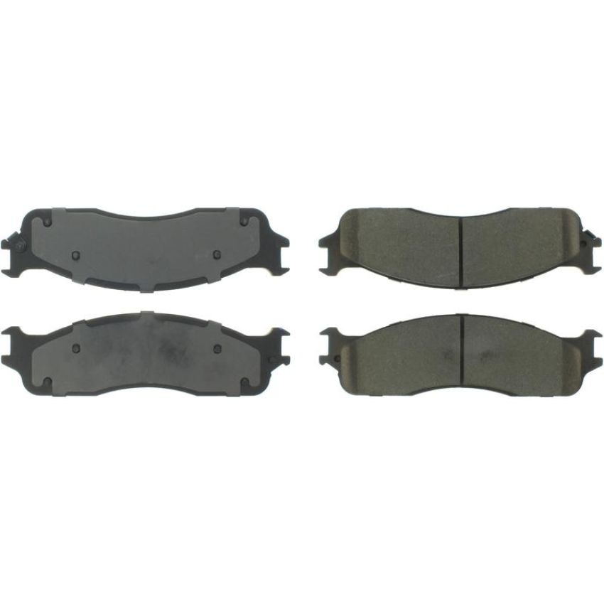 CENTRIC PARTS 300.09650 Centric Premium Semi-Metallic Brake Pads with Shims and Hardware