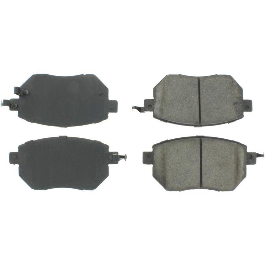 CENTRIC PARTS 300.09690 Centric Premium Semi-Metallic Brake Pads with Shims and Hardware