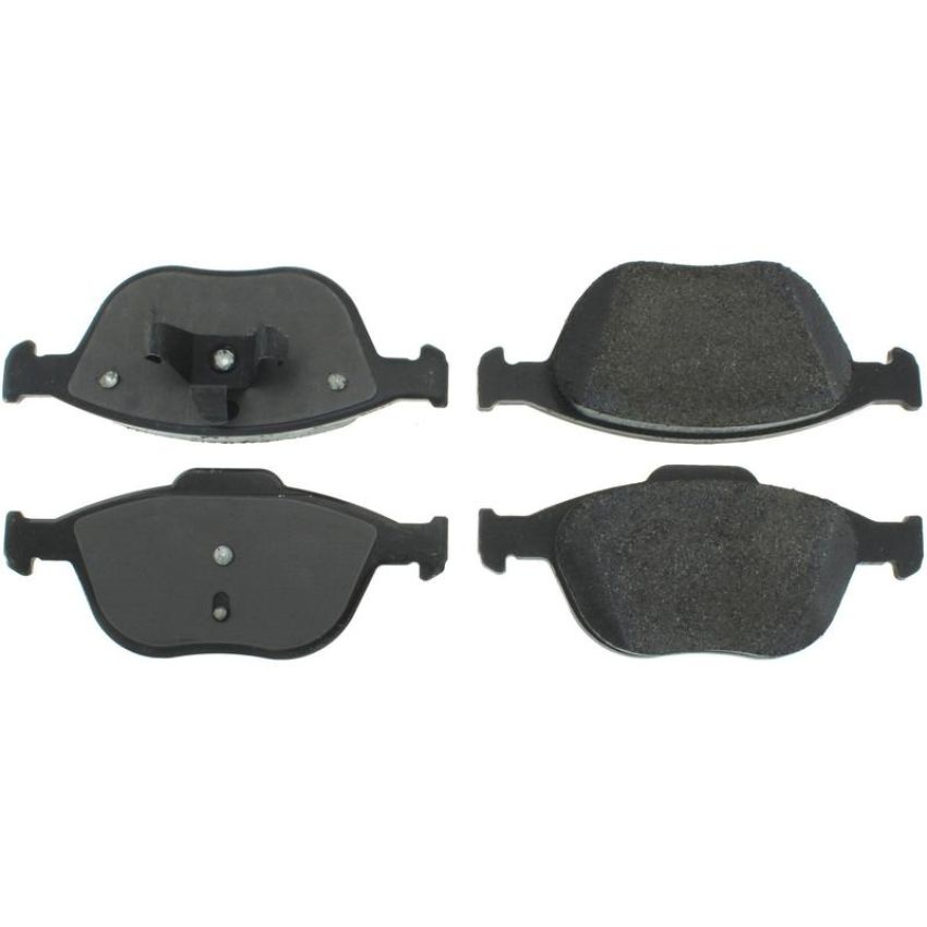CENTRIC PARTS 300.09700 Centric Premium Semi-Metallic Brake Pads with Shims and Hardware
