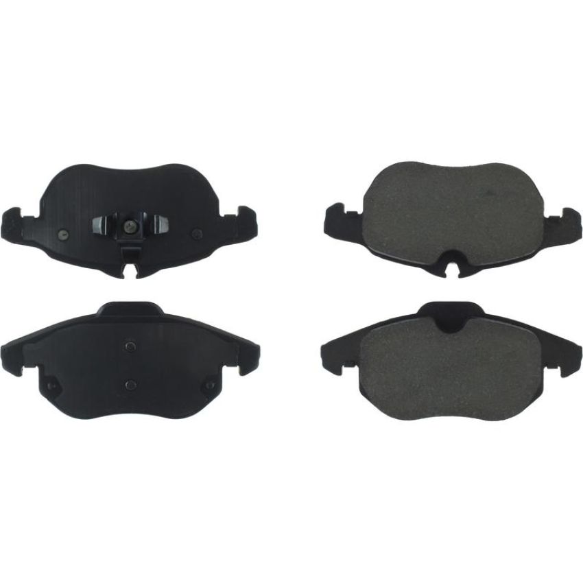 CENTRIC PARTS 300.09722 Centric Premium Semi-Metallic Brake Pads with Shims and Hardware