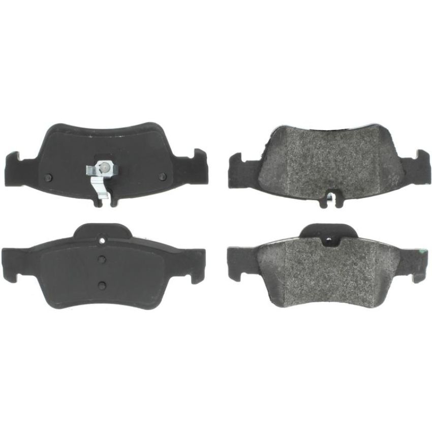 CENTRIC PARTS 300.09860 Centric Premium Semi-Metallic Brake Pads with Shims and Hardware