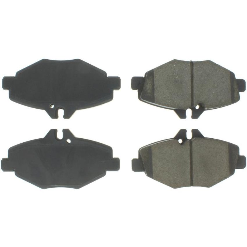 CENTRIC PARTS 300.09870 Centric Premium Semi-Metallic Brake Pads with Shims and Hardware