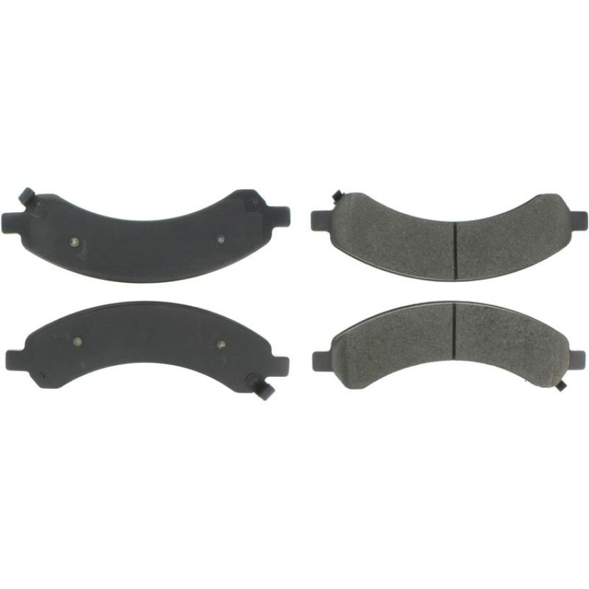 CENTRIC PARTS 300.09890 Centric Premium Semi-Metallic Brake Pads with Shims and Hardware