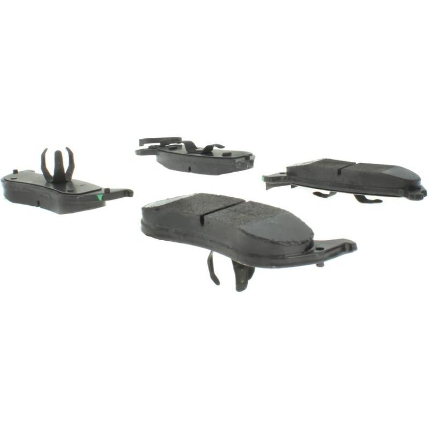 CENTRIC PARTS 300.09980 Centric Premium Semi-Metallic Brake Pads with Shims and Hardware