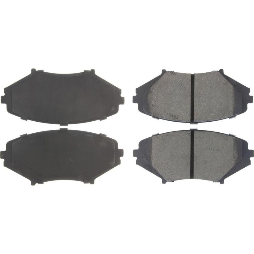 CENTRIC PARTS 300.10090 Centric Premium Semi-Metallic Brake Pads with Shims and Hardware