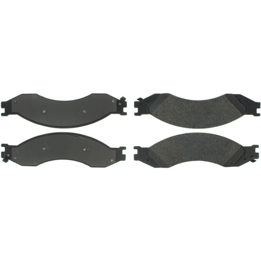 CENTRIC PARTS 300.10100 Centric Premium Semi-Metallic Brake Pads with Shims and Hardware