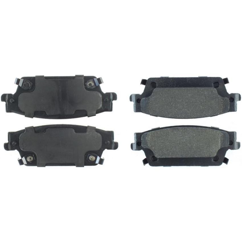 CENTRIC PARTS 300.10200 Centric Premium Semi-Metallic Brake Pads with Shims and Hardware