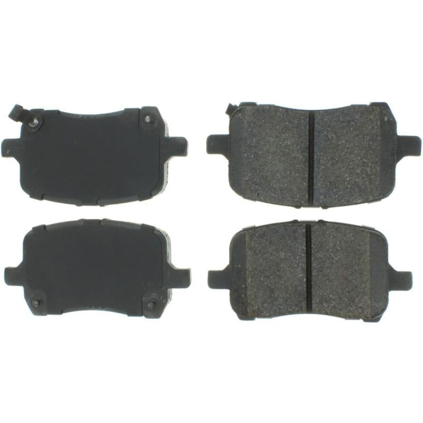 CENTRIC PARTS 300.10280 Centric Premium Semi-Metallic Brake Pads with Shims and Hardware