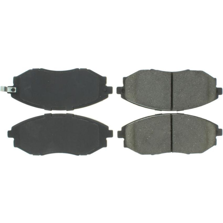 CENTRIC PARTS 300.10310 Centric Premium Semi-Metallic Brake Pads with Shims and Hardware