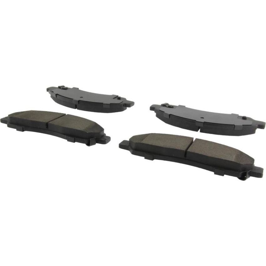 CENTRIC PARTS 300.10390 Centric Premium Semi-Metallic Brake Pads with Shims and Hardware