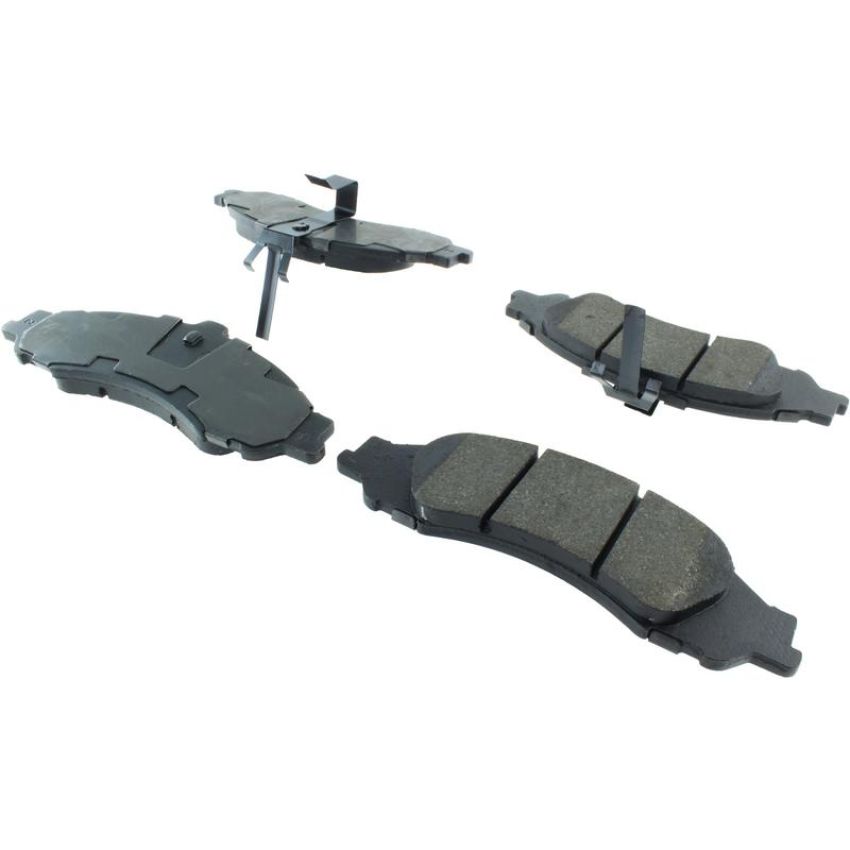 CENTRIC PARTS 300.10430 Centric Premium Semi-Metallic Brake Pads with Shims and Hardware