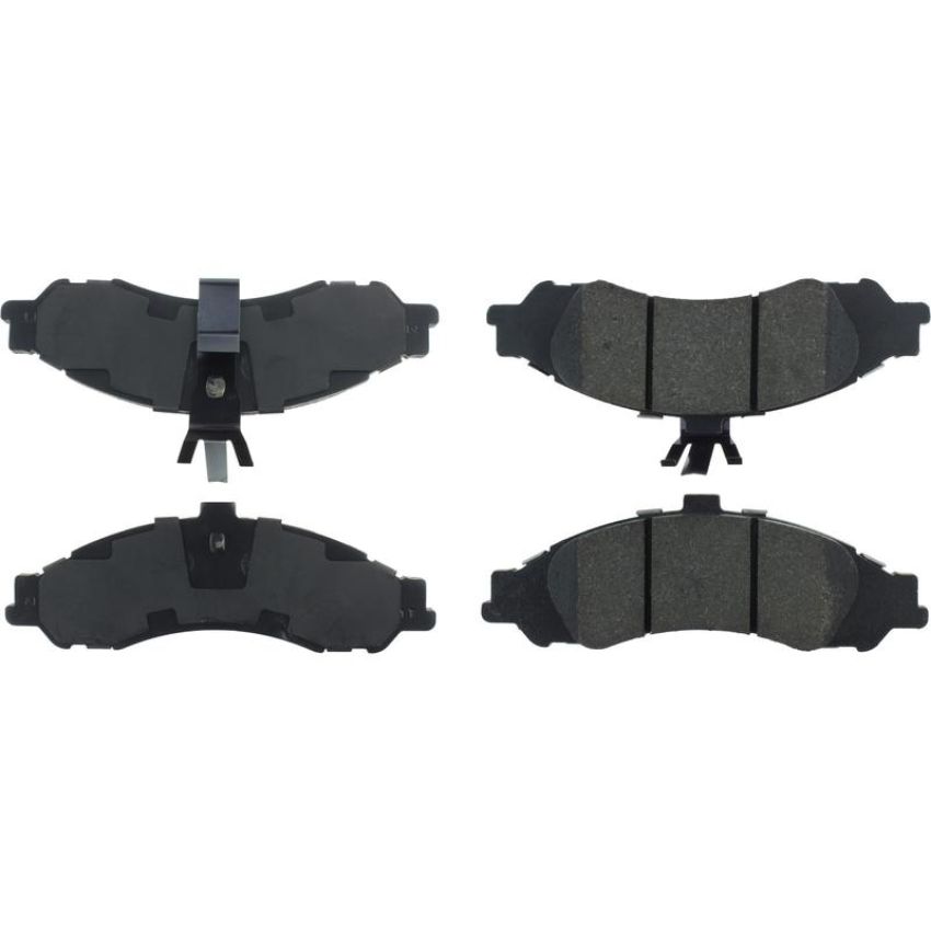 CENTRIC PARTS 300.10430 Centric Premium Semi-Metallic Brake Pads with Shims and Hardware