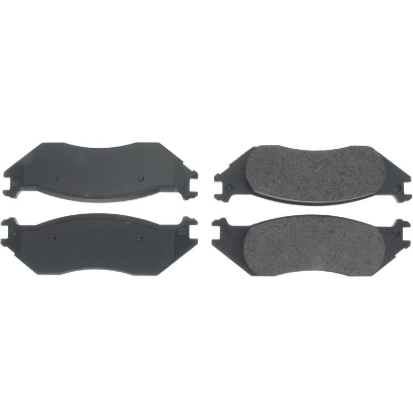 CENTRIC PARTS 300.10450 Centric Premium Semi-Metallic Brake Pads with Shims and Hardware