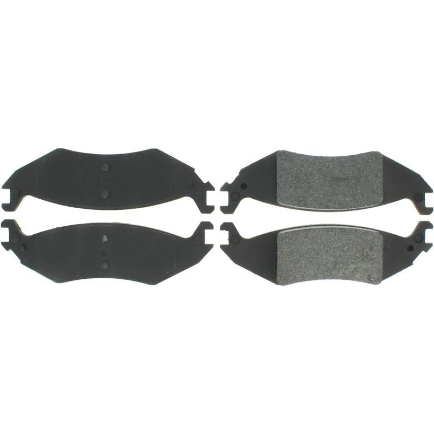 CENTRIC PARTS 300.10460 Centric Premium Semi-Metallic Brake Pads with Shims and Hardware