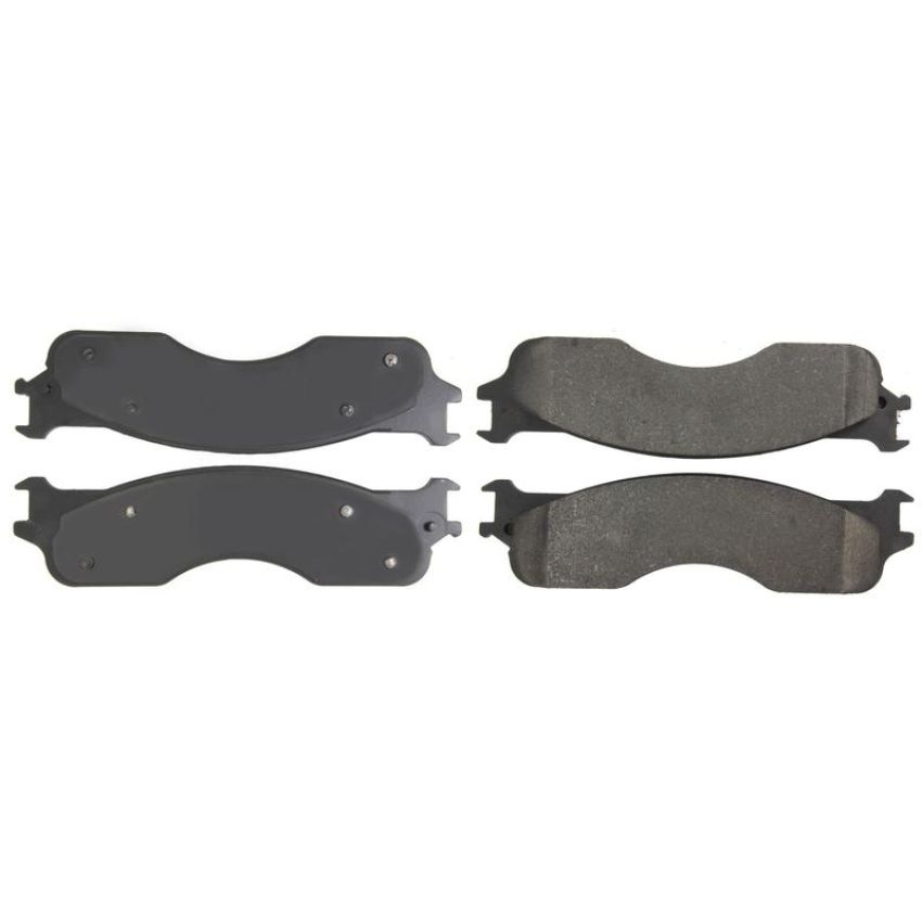 CENTRIC PARTS 300.10540 Centric Premium Semi-Metallic Brake Pads with Shims and Hardware