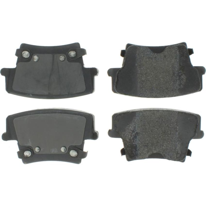 CENTRIC PARTS 300.10571 Centric Premium Semi-Metallic Brake Pads with Shims and Hardware