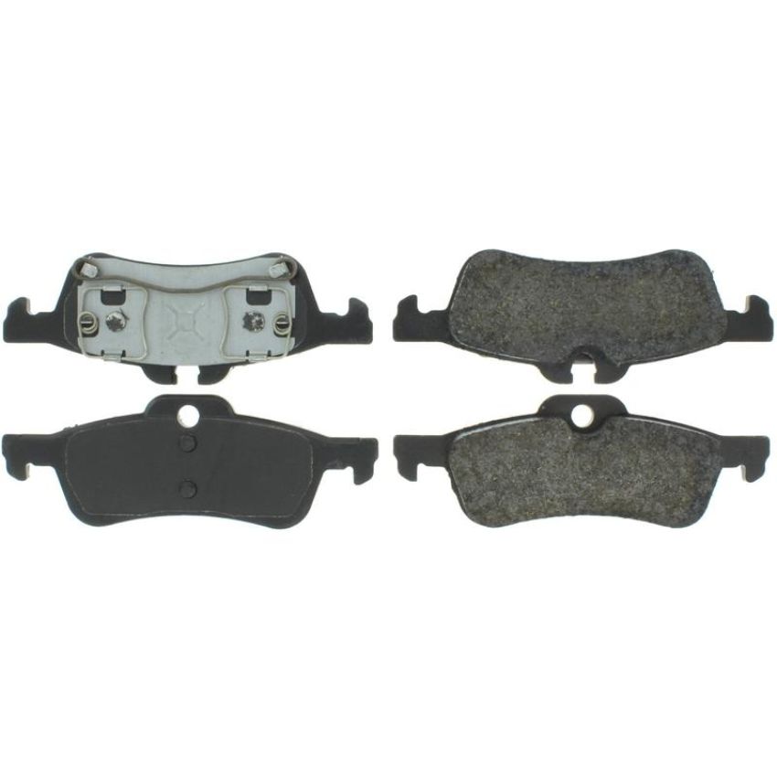 CENTRIC PARTS 300.10600 Centric Premium Semi-Metallic Brake Pads with Shims and Hardware