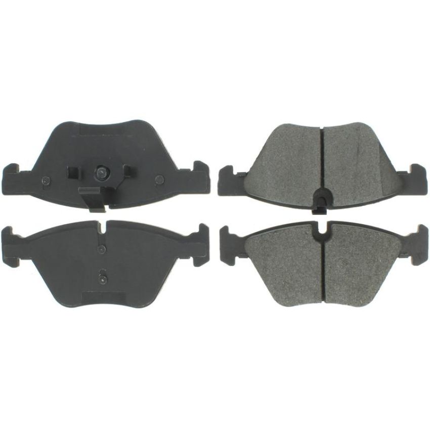 CENTRIC PARTS 300.10610 Centric Premium Semi-Metallic Brake Pads with Shims and Hardware