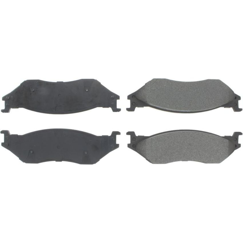 CENTRIC PARTS 300.10660 Centric Premium Semi-Metallic Brake Pads with Shims and Hardware