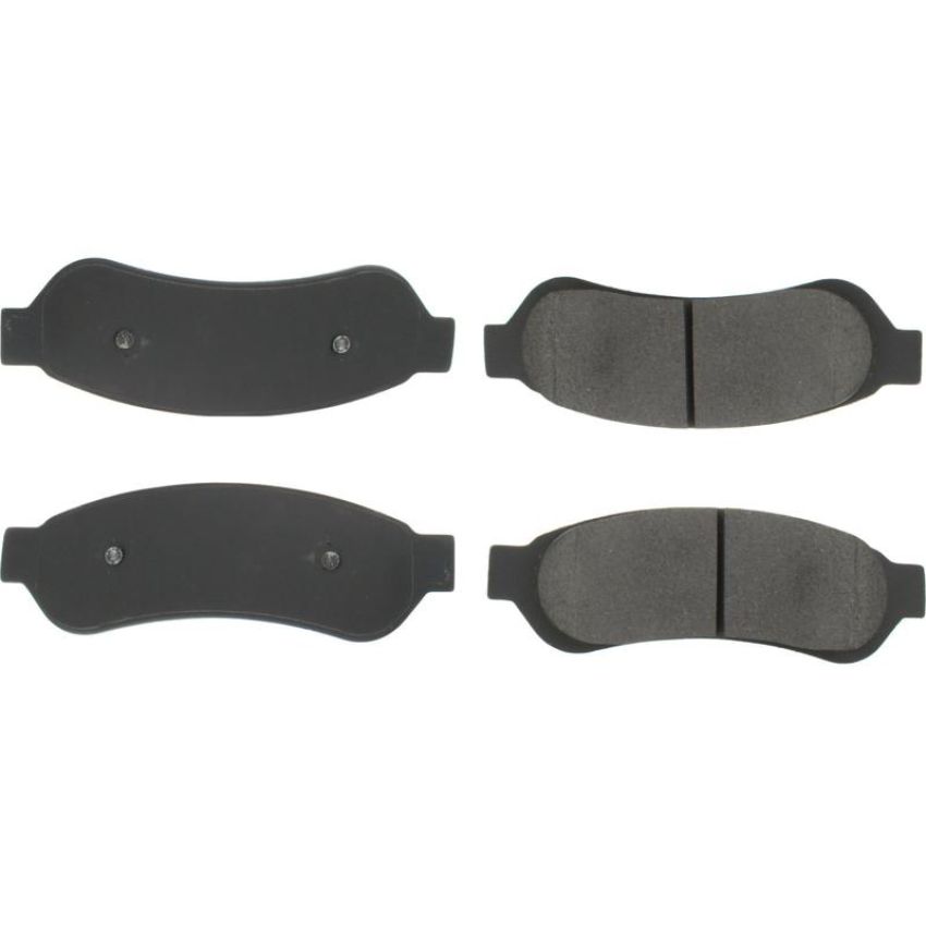 CENTRIC PARTS 300.10670 Centric Premium Semi-Metallic Brake Pads with Shims and Hardware