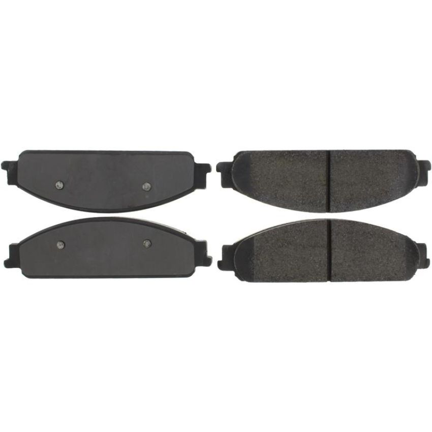 CENTRIC PARTS 300.10700 Centric Premium Semi-Metallic Brake Pads with Shims and Hardware