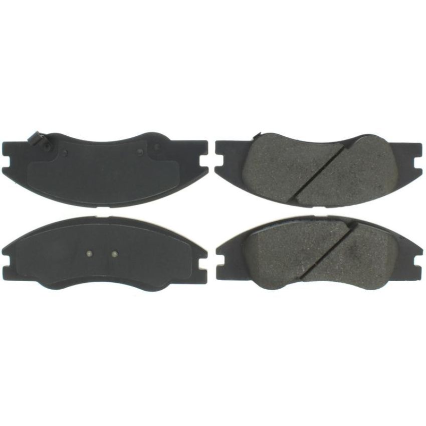CENTRIC PARTS 300.10740 Centric Premium Semi-Metallic Brake Pads with Shims and Hardware