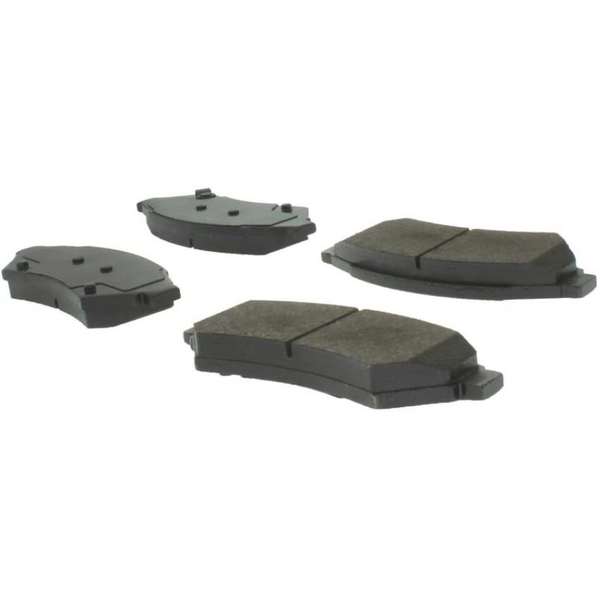 CENTRIC PARTS 300.10750 Centric Premium Semi-Metallic Brake Pads with Shims and Hardware