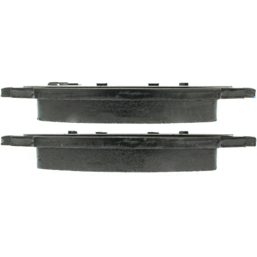 CENTRIC PARTS 300.10760 Centric Premium Semi-Metallic Brake Pads with Shims and Hardware